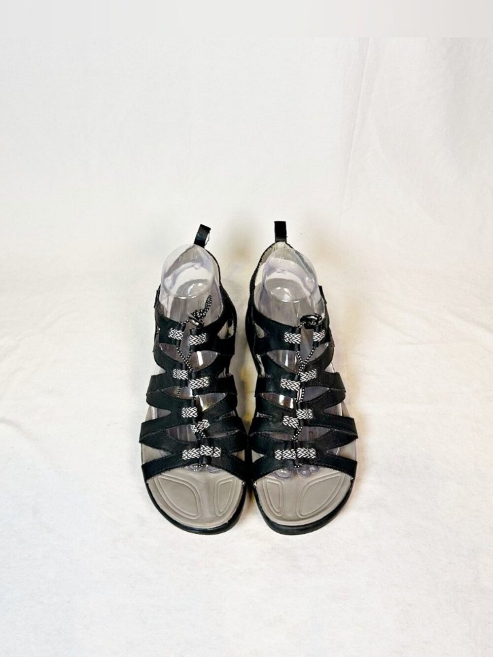 JBU by Jambu Womens Black Prism Wedge Sandals~10~ - Picture 3 of 6
